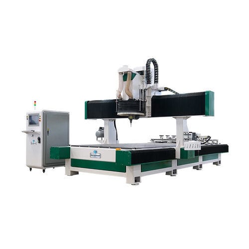 Обрабатывающий центр 5 осей - EW3-2040 - Jinan Blue Elephant CNC Machinery Co.,Ltd - вертикальный / для дерева / для ПВХ