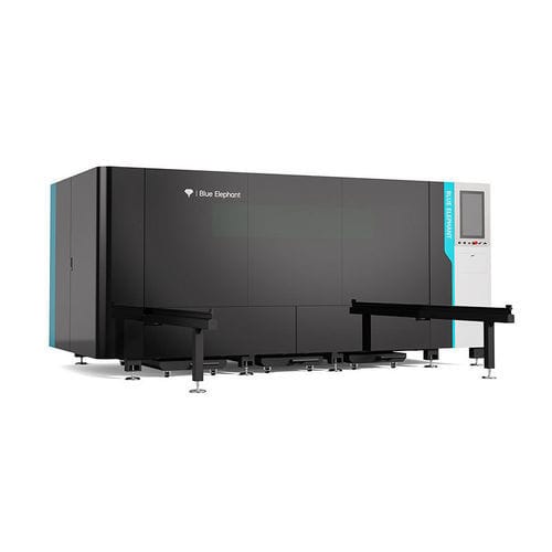 Станок для резки волоконный лазер - 1530Q - Jinan Blue Elephant CNC Machinery Co.,Ltd - для металла / для листа / компактный