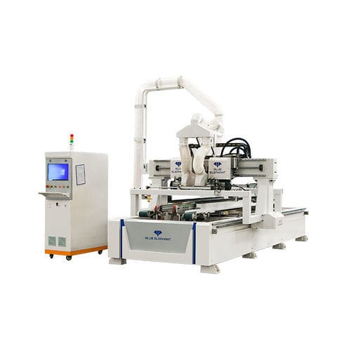Обрабатывающий центр ЧПУ 7 осей - EM2.1-1128 - Jinan Blue Elephant CNC Machinery Co.,Ltd - вертикальный / для дерева / дверной