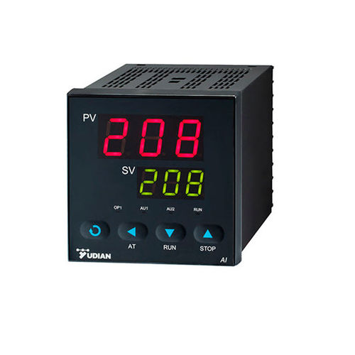 Цифровой контроллер температуры - AI-208D2G - Yudian Automation Technology Co., Ltd. - с двойным индикатором / PID / с одним контуром