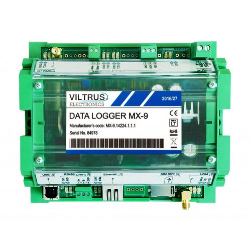 Регистратор данных USB - MX-9  - JSC Viltrus - беспроводной / Ethernet / Modbus