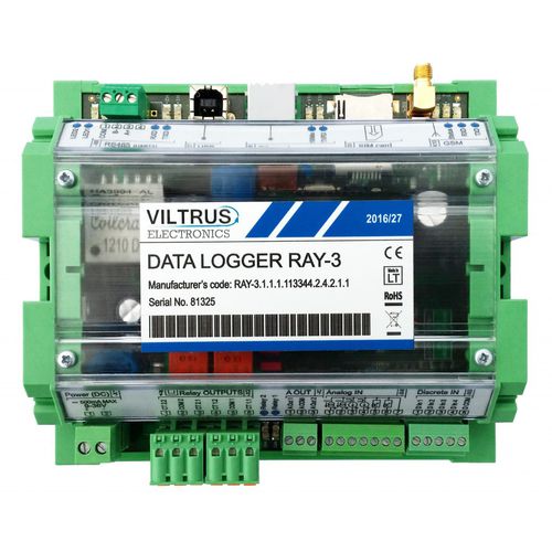 Регистратор данных тока - RAY-3 - JSC Viltrus - напряжение / сопротивление / USB