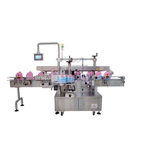 Двусторонняя этикетировочная машина - DTB-82CS - Shandong Dongtai Machinery Manufacturing Co., Ltd. - автоматическая / для бутылок / для наклеивания на боковую часть