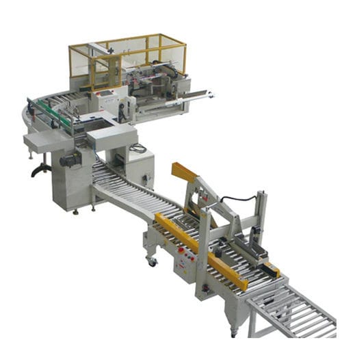Упаковочная машина для картонных коробок - Shandong Dongtai Machinery Manufacturing Co., Ltd. - автоматическая / в форме линии / в бутылки