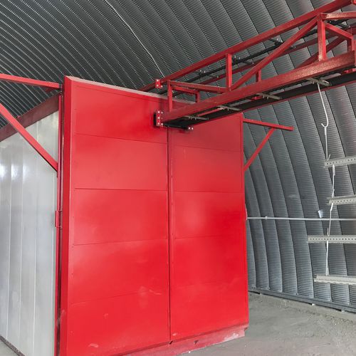 Конвейерная печь - OVEN WITH OVERHEAD CONVEYOR LINE - İSTANBUL ELECTROSTATICS - для порошковой окраски