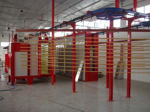 Нанесение краски по алюминию - İSTANBUL ELECTROSTATICS - для деталей больших размеров