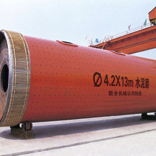 Дробилка для известняка - Φ2.4×7.5-Φ4.6×10.5+3.5 - Xinxiang Great Wall Machinery Co., Ltd - каменная / с шарами / горизонтальная