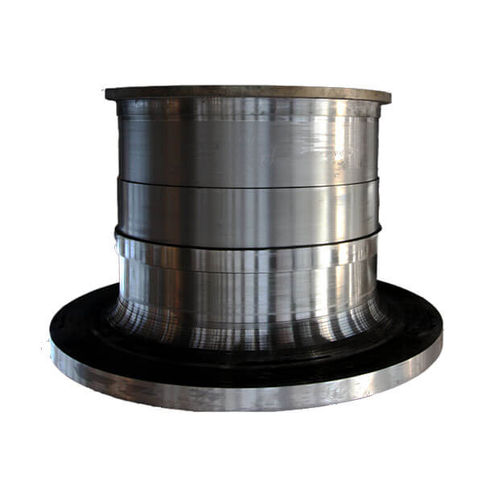 Вал из стали - Ball mill trunnion - Xinxiang Great Wall Machinery Co., Ltd - полый / для промышленности / для тяжелых работ