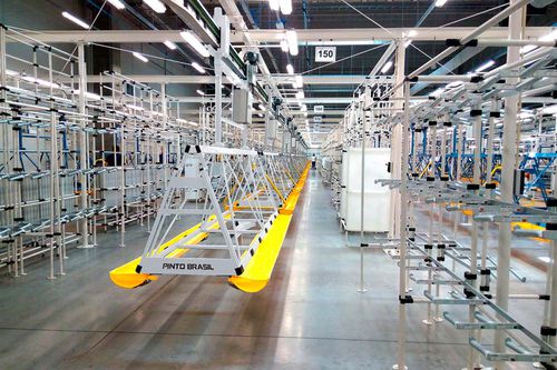 Рабочее место для сборки - Overhang - PIBRA - Industrial Solutions - эргономичное / модульное