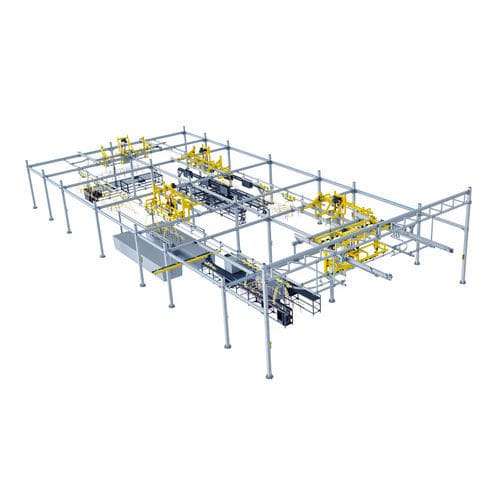 Конвейерная система для использования в промышленности - HLS XL - PIBRA - Industrial Solutions - промышленная / транспортная / для небольших деталей