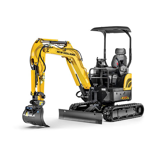 Экскаватор мини - E30C - New Holland - гусеничный / Tier 4 final / для строительной площадки