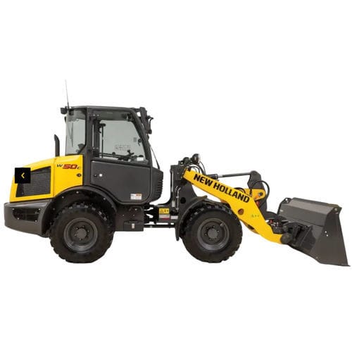 Погрузчик на колесах - W50C ZB - New Holland - шарнирный / компактный / для строительства