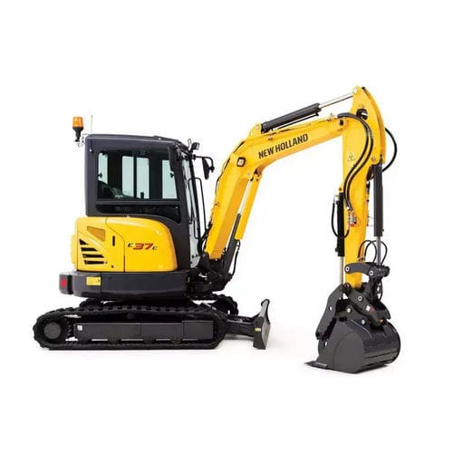 Малогабаритный экскаватор - E57C - New Holland - гусеничный / Tier 4 final / для строительной площадки