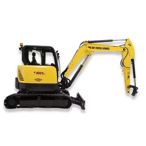 Малогабаритный экскаватор - E60C - New Holland - гусеничный / Tier 4 final / для строительной площадки