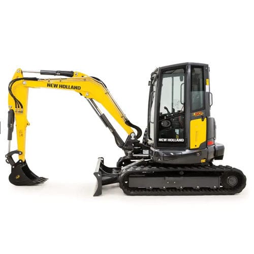 Экскаватор мини - E50D - New Holland - промежуточный / гусеничный / дизельный