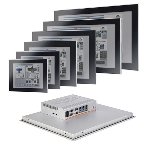 Панельный ПК ЖК-монитор - TPC6000-CXXX4 Series - NODKA Automation Technology - с мультисенсорным экраном / с емкостным сенсорным экраном / с большим экраном