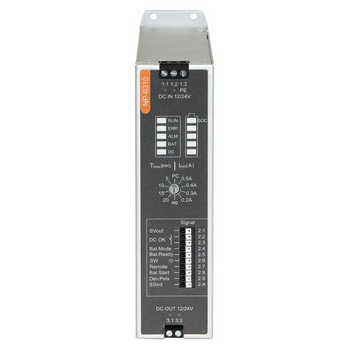 Многофункциональный ИБП - NP-6310 - NODKA Automation Technology - 12 Vcc / 24 Vcc / с суперконденсатором