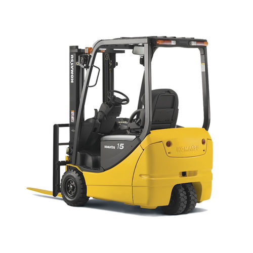 Электрический вилочный погрузчик - AM50 series - Komatsu Construction and Mining Equipment - с местом для сидения водителя / для разгрузочно-погрузочных работ / для внешнего использования