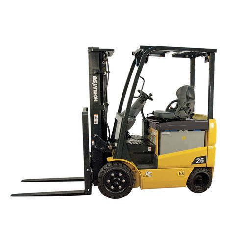 Вилочный погрузчик с питанием от аккумулятора - BBX50 - Komatsu Construction and Mining Equipment - с местом для сидения водителя / для разгрузочно-погрузочных работ / с противовесом