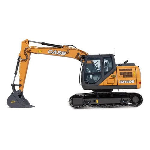 Промежуточный экскаватор - CX140E - Case - гусеничный / дизельный