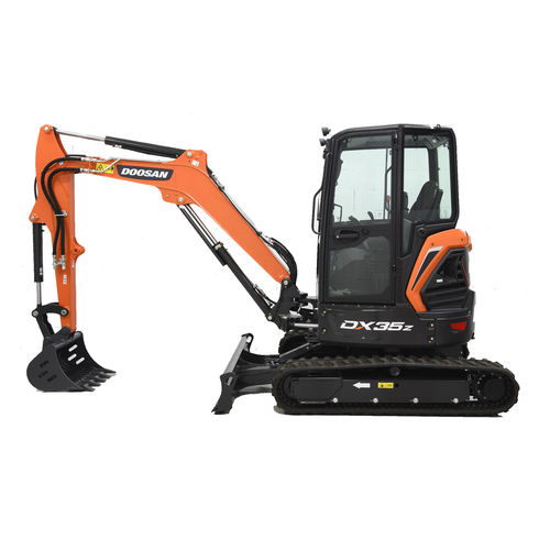 Экскаватор мини - DX35Z - DAEWOO Construction Equipment Division - гусеничный / Tier 3 / для строительной площадки