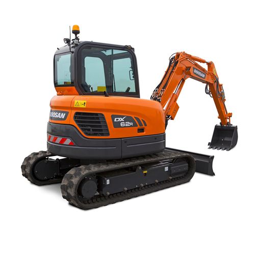 Экскаватор мини - DX62R-7 - DAEWOO Construction Equipment Division - гусеничный / дизельный / для строительной площадки