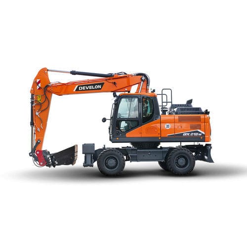 Тяжелый экскаватор - DX210W-7 - DAEWOO Construction Equipment Division - на колесах / дизельный