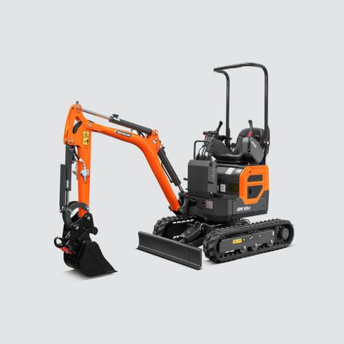 Промежуточный экскаватор - DX10Z-7 - DAEWOO Construction Equipment Division - мини / гусеничный / дизельный