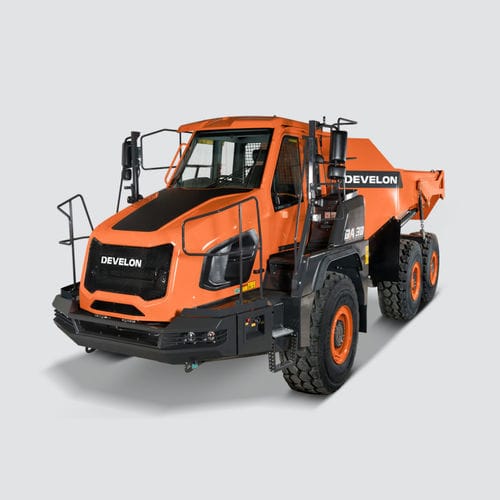 Шарнирный думпер - DA30-7 - DAEWOO Construction Equipment Division - с тепловым двигателем / для шахт и карьеров