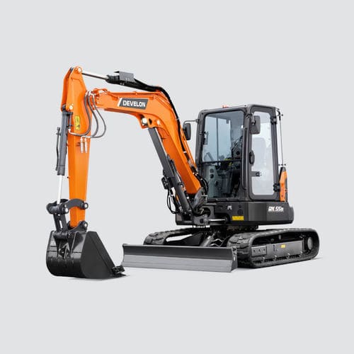 Экскаватор мини - DX55R-7 - DAEWOO Construction Equipment Division - гусеничный / дизельный