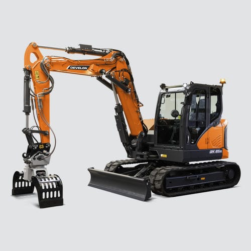 Экскаватор мини - DX85R-7 - DAEWOO Construction Equipment Division - гусеничный / дизельный