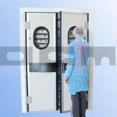 Створчатый ворота - OCM Industrial Doors - из нержавеющей стали / из полиэтилена / для холодильной камеры