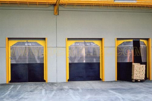 Створчатый ворота - OCM Industrial Doors - из каучука / ПВХ / промышленный