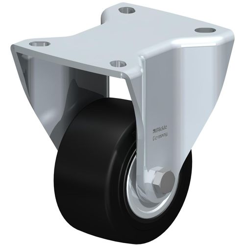 Неподвижный ролик - BH-SE series - Blickle Räder+Rollen GmbH u. Co. KG - с пластиной / сильные нагрузки / со слабым шумом