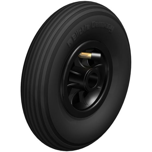 Колесо с пневматической шиной - PK series - Blickle Räder+Rollen GmbH u. Co. KG - из полипропилена / со слабым шумом