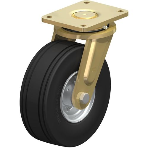 Поворотный ролик - LS-VLE series - Blickle Räder+Rollen GmbH u. Co. KG - с пластиной / на шариковом подшипнике / сильные нагрузки