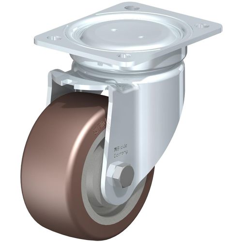 Поворотный ролик - LUH-GB series - Blickle Räder+Rollen GmbH u. Co. KG - с пластиной / на шариковом подшипнике / сильные нагрузки