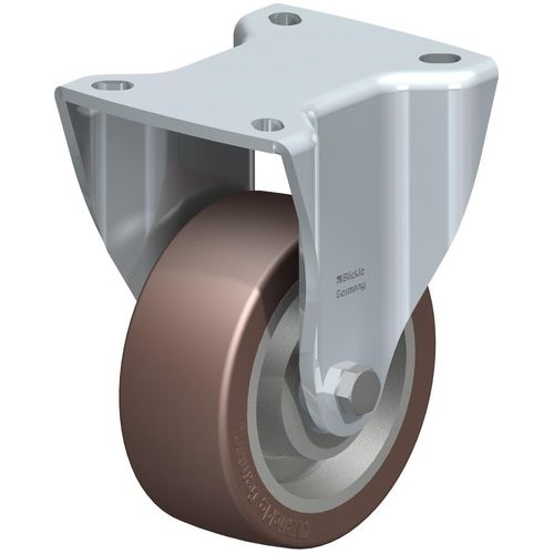 Неподвижный ролик - BH-GB series - Blickle Räder+Rollen GmbH u. Co. KG - с пластиной / сильные нагрузки / не оставляющий следов