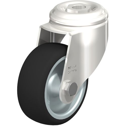 Поворотный ролик - LKRXA-PATH series - Blickle Räder+Rollen GmbH u. Co. KG - со стержнем / с центральным отверстием / для легкого груза
