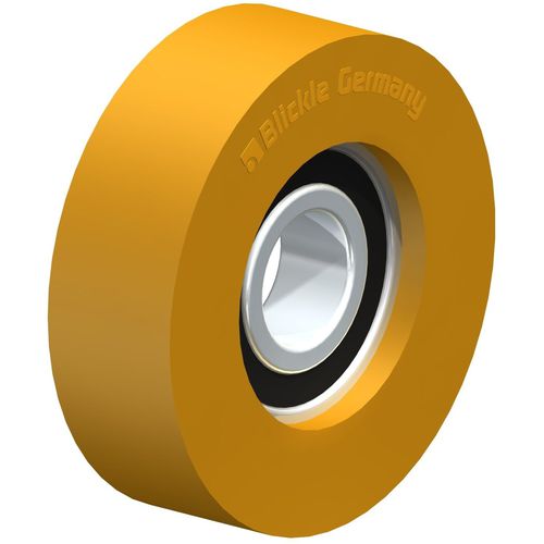 Валок для направляющих элементов - FTH series - Blickle Räder+Rollen GmbH u. Co. KG - из полиуретана / со слабым шумом