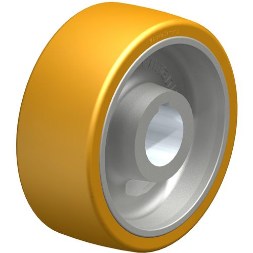 Колесо с бандажом - GTHN series - Blickle Räder+Rollen GmbH u. Co. KG - с полиуретановым покрытием / из чугуна / для высоких нагрузок