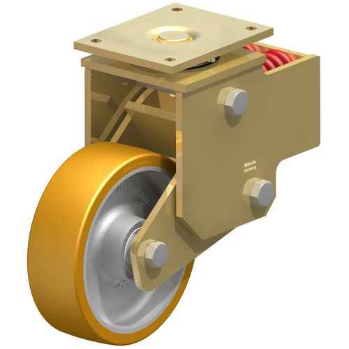 Поворотный ролик - LSFN-GTH series - Blickle Räder+Rollen GmbH u. Co. KG - с пластиной / на шариковом подшипнике / сильные нагрузки