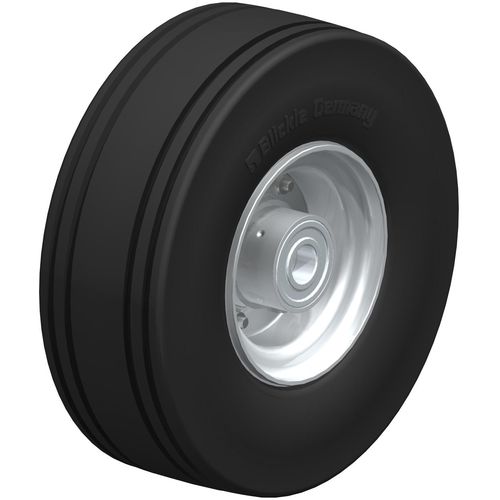 Колесо с бандажом - VLE series - Blickle Räder+Rollen GmbH u. Co. KG - из каучука / для высоких нагрузок / со слабым шумом