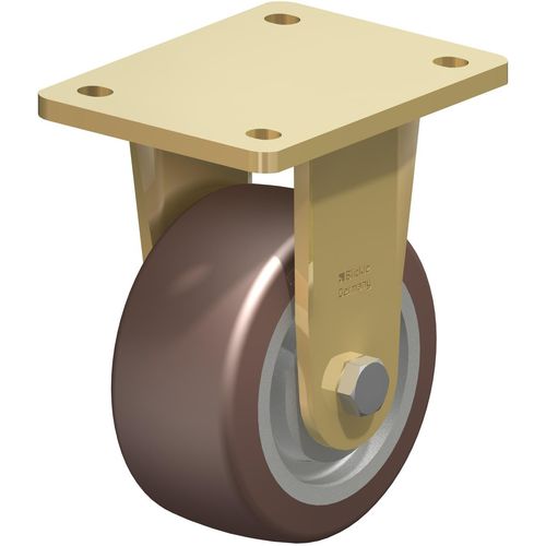 Неподвижный ролик - BS-GB series - Blickle Räder+Rollen GmbH u. Co. KG - с пластиной / на шариковом подшипнике / монолитный