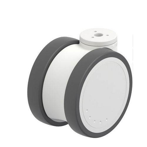 Поворотный ролик - LKD-PATH series - Blickle Räder+Rollen GmbH u. Co. KG - со стержнем / не оставляющий следов / с центральным отверстием