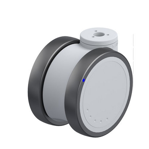 Поворотный ролик - LKDGX series - Blickle Räder+Rollen GmbH u. Co. KG - со стержнем / спаренный / нейлоновый