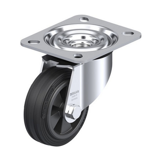 Поворотный ролик - L-VPP series - Blickle Räder+Rollen GmbH u. Co. KG - с пластиной / на шариковом подшипнике / для большой нагрузки