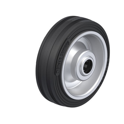 Колесо с бандажом - V series - Blickle Räder+Rollen GmbH u. Co. KG - из стали / для высоких нагрузок / со слабым шумом