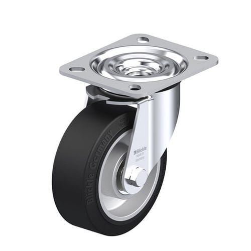 Поворотный ролик - L-ALEV series - Blickle Räder+Rollen GmbH u. Co. KG - с пластиной / на шариковом подшипнике / сильные нагрузки