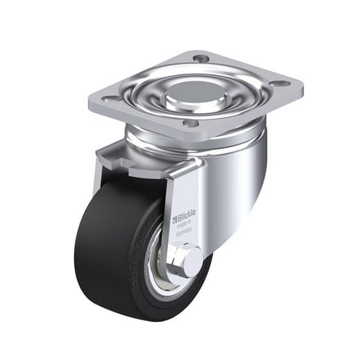 Поворотный ролик - L-SE series - Blickle Räder+Rollen GmbH u. Co. KG - с пластиной / на шариковом подшипнике / сильные нагрузки